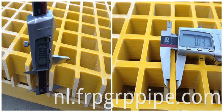 Gietgegoten glasvezel rooster voor Australië / gegoten FRP / GRP -roosters GRP -vloerroosters